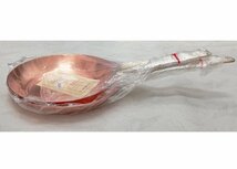 ★純銅 フライパン 約径３０ｃｍ.２４ｃｍ２Ｐ内面錫メッキ無板厚約２ｍｍ業務用仕様日本製新品_画像1