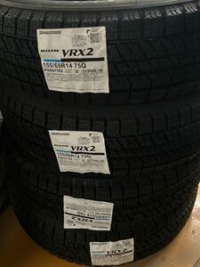 VRX2 ブリヂストン BLIZZAK スタッドレス 155/65R15