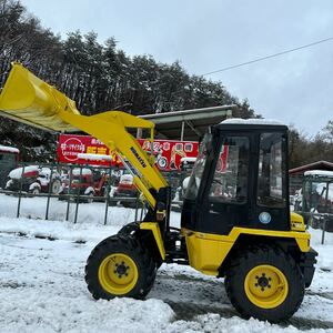 タイヤショベル小松WA40 動作確認済み　　除雪。青森県五戸町発