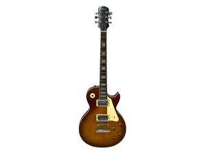 □【ジャンク品】Epiphone/エピフォン Les Paul/レスポール モデル エレキギター 弦楽器 音楽 (43398I1)