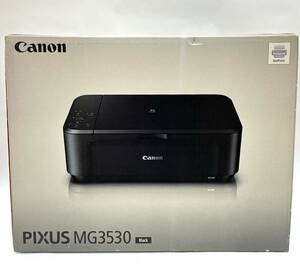 未使用　Canon プリンタ　PIXUS MG3530 ブラック　キャノン　ゆうパック140サイズ　奈良県発（0-0.S-3)L-23 MH