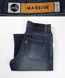 90s ビンテージ◎Levi's Silver Tab MASSIVE W32 美品 リーバイス シルバータブ マッシブ 極太 バギー ワイド デニム パンツ baggy loose