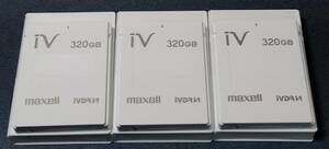 iVDR-S 320GB 3個セット M-VDRS320G.D maxell