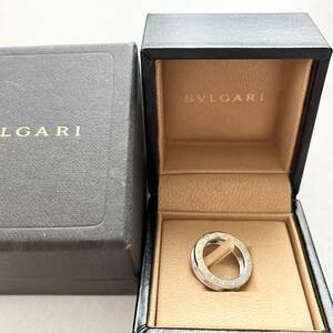 【即決価格】【送料無料】 最終お値下げ！BVLGARI ビーゼロワン K18ホワイトゴールド リング 正規品