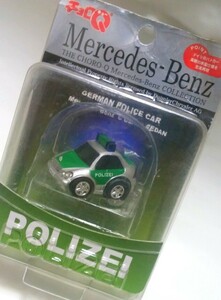 新品！チョロＱ　Mercedes-Benz　POLIZEI　ポリス　タカラトミー　2006年　メルセデス・ベンツ　Ｃセダン