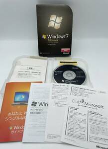 Microsoft Windows7 Ultimate for Windows版 製品版 正規品【S682】