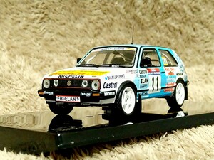 IXO 1/43 VW GOLF GTI 16V #11 Tour de Corse 1990 イクソ フォルクスワーゲン ゴルフ ツール・ド・コルス 