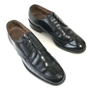 60s-70s?ビンテージ☆Sears VIP/シアーズ☆本革/グッドイヤー製法/Uチップ【7.5D/25.0/黒/BLACK】o'sullivan/ビジネス/dress shoes◎bE-137