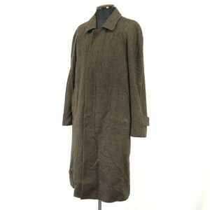 日本製☆シーザー/CAESAR☆100％カシミヤ/ステンカラーコート【A5/メンズM/茶/brown】Coat◇cBH436