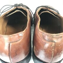 USA製☆アレンエドモンズ/Allen Edmonds/Byron☆本革/グッドイヤー製法/パンチドキャップトウ【9.5D/27.0-27.5/茶/BROWN】内羽根式◇bJ-86_画像10