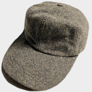 鬼レアUSA製! 90's ポロラルフローレン ロングビル キャップ 帽子 Lサイズ ツイード POLO RALPH LAUREN LONG BILL CAP アメリカ製 TWEED 着