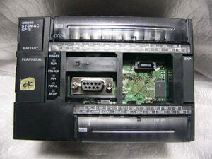 ★未使用に近い★ OMRON PLC CP1E-N30DR-D 30点入出力CPU装置