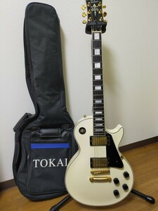 TOKAI LC98S SW Japan 日本製 レスポールカスタム 白