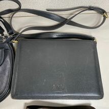 a*★中古品　ブランド バック 小物 まとめて9点セット Christian Daniel Dior coach 他★_画像4