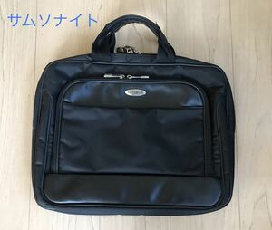 サムソナイト Samsonite ビジネスバッグ 黒　ブラック ブリーフケース　パソコンバッグ　ナイロン