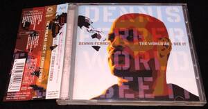 Dennis Ferrer / The World As I See It★国内盤・帯　2×CD　Defected　NYC HOUSE　King Street　Selan　K.T. Brooks　