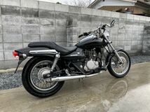 配送のみ! 売り切りセール エリミネーター125 社外マフラー ウインカー 黒 ドラッグスター125 ビラーゴ125 シャドウ125 マローダー125_画像4