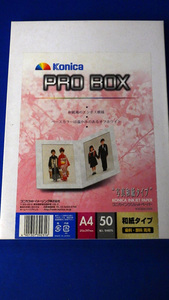 lnk jet Konica PRO BOX японская бумага модель A4 50 листов 