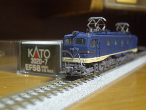 kato EF58 product number 3020-7 power car operation * light lighting has confirmed 