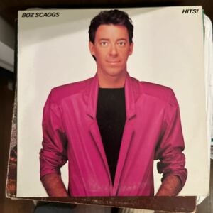 1974〜1980年代作品　BOZ・SCAGGS 送料無料　HITS ヒッツ　ボズ・スキャッグス　ヴィンテージレコード　オールドレコード　綺麗傑作最高品