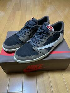 NIKE Travis Scott AIR JORDAN1 Low US13 31cm ナイキ トラヴィススコット エアジョーダン