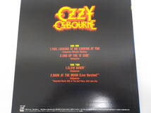 ②【OZZY OSBOURNE】PRINCE OF THE DARKNESS 闇の帝王 オジーオズボーン black sabbath ブラック サバス 転写ステッカー付 レコード【LP】_画像2