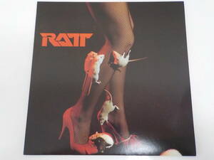 ⑧【RATT】RATT TIME COAST COMMUNICATIONS ラット ハードロック レコード【LP】