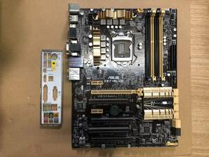 ★中古品 BIOS確認 ASUS Z87-PLUS マザーボード LGA1150 IOパネル付属 ★