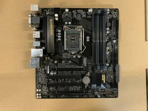 ★中古品 BIOS確認　GIGABYTE GA-B250M-D3H LGA1151マザーボード　IOパネル付属★