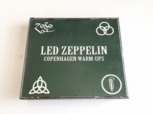 LED ZEPPELIN/レッド・ツェッペリン CD「COPENHAGEN WARM-UPS」4枚組・輸入盤/1979年7月23・24日コペンハーゲンライブ収録