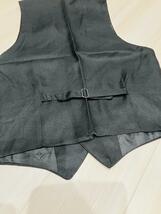 メンズ スーツ ベスト チョッキ XXL 大きいサイズ 黒 フォーマル 通勤_画像9