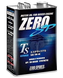 「ゼロスポーツ/ZERO」水平対向DITエンジン用エンジンオイル エステライズTS(5W-40)ｘ4.5L