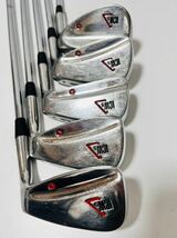 幻の名器　TaylorMade テーラーメイド IWC5 マッスルバック　アイアンセット　3,4,5,6,7,8,9,sw,pw 9本　ダイナミックゴールドUSA_画像4