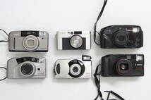 コンパクトカメラまとめて6台セット/Canon/ジャンク品_画像1