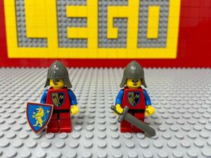 ☆クルセイダー☆ レゴ　ミニフィグ　兵士　騎士　十字軍　ライオンナイト　( LEGO 人形 鎧兜 盾 お城シリーズ　B121115