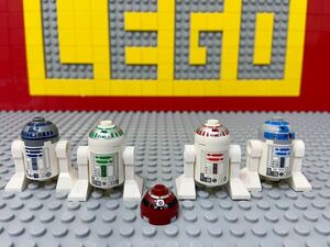 ☆スターウォーズ☆ レゴ　ミニフィグ　アストロメクドロイド　Ｒ２Ｄ２　Ｒ２Ｒ７　Ｒ５Ｄ４　など　人形　ロボット　B121821