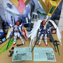 RG 1/144 ウイングガンダム EW版 プロトウイング ゼロカスタム 完成品 素組 フィギュア ジャンク ガンプラ ガンダム Ｗ トールギス HG_画像10