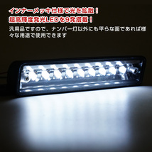 ジムニー汎用 JA11 JA12 JA22 JB23 ナンバー灯 移設用LED ライセンスランプ テール ユニット ホワイト スズキ 電装 パーツ ライト Y171_画像6