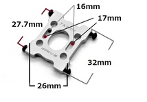 ☆T-REX450 PRO / PRO V2などに　TAROT メタル モーター マウント　(TL45030-03)　._画像2