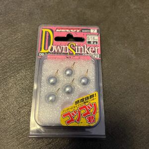 デコイ　ダウンシンカー 9g 5/16oz DS1 コツコツ君　ダウンショットシンカー DECOY DOWN SINKER ヘビダン　ドロップショット 5個