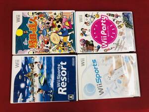 縁日の達人 Wii party パーティ Wii sports リゾート resort 即落札!! 4本 セット