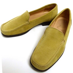  Италия производства Bally / BALLY замша sk одежда tu Loafer E35 1/2(22.5cm соответствует )( женский )[ б/у ]13i-1-043