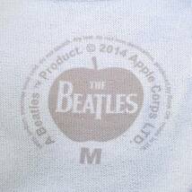 魅惑のバンドT特集! 10sデッド『THE BEATLES(ザ・ビートルズ) / 武道館50周年記念』Tシャツ 2014年コピーライト 英国製 水色 M／ロックT_画像3