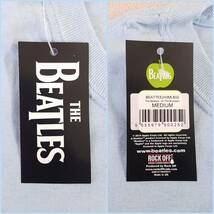 魅惑のバンドT特集! 10sデッド『THE BEATLES(ザ・ビートルズ) / 武道館50周年記念』Tシャツ 2014年コピーライト 英国製 水色 M／ロックT_画像4