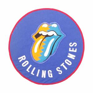 魅惑のバンド特集! 90sデッド『THE ROLLING STONES(ザ・ローリング・ストーンズ) / STEEL WHEELS TOUR』大判ツアーワッペン ブルー／グッズ