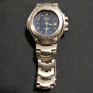 カシオジーショック CASIO G-SHOCK MR-G チタン Titanium 腕時計 クォーツ 銀色 シルバー MRG-122 可動品 メンズ