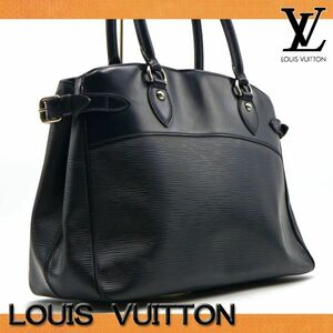 【使用わずか 極美品】ルイヴィトン LOUIS VUITTON エピ パッシィ ノワール レディース メンズ ハンド バッグ 超人気モデル 希少 レザー