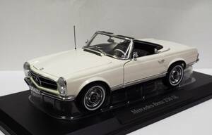 【ノレブ】1/18 メルセデスベンツ SL-クラス 230SL スパイダー ハードトップ (W113) 1963年 ホワイト(商品№ 183768 )ダイキャスト製