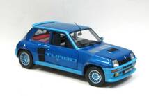 【ソリド】1/18 ルノー R5 ターボ 1981年 ブルーメタリック (商品№ 1801308)ダイキャスト製のミニカー 並行輸入品_画像2