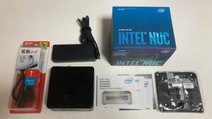 【中古】Intel NUC NUC8i7BEH Core i7 8559U 2.7GHz(TB:4.5GHz)/RAM 16GB/SSD 500GB